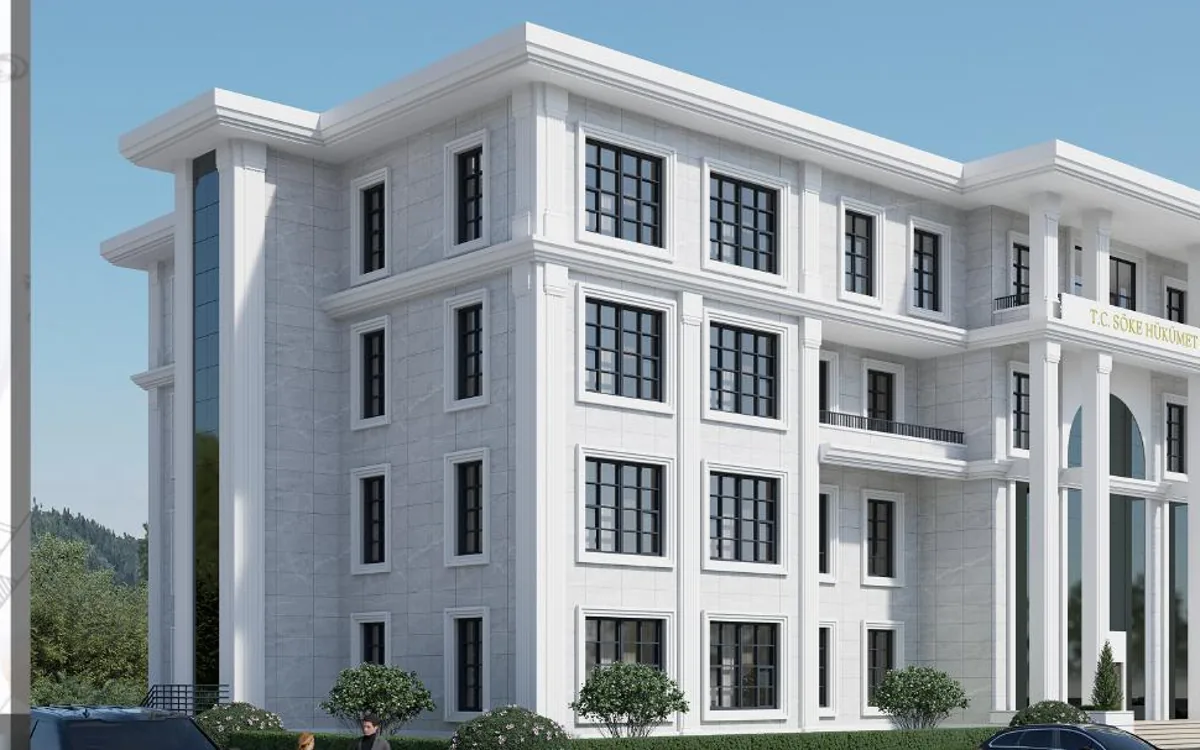 Söke Hükümet Konağı mühendislik projesi